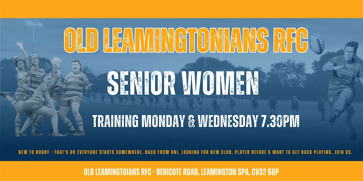 Give Women's Rugby A Try @ Old Leamingtonians in Leamington Spa