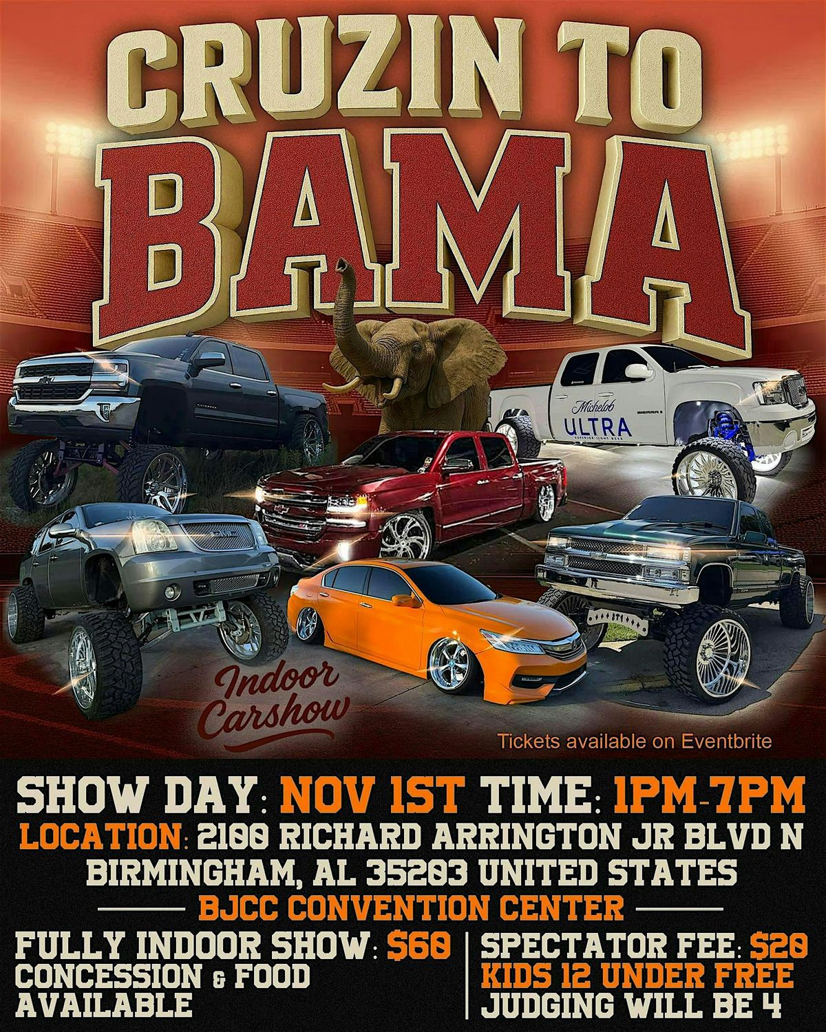 CRUZIN TO BAMA