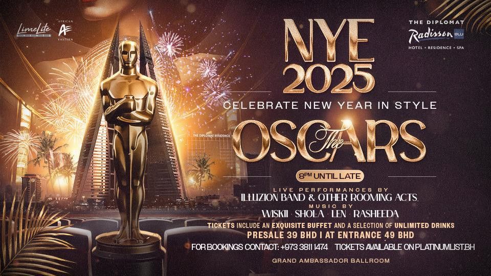 Oscars Night at The Diplomat Radisson Blu Hotel, Residence & Spa