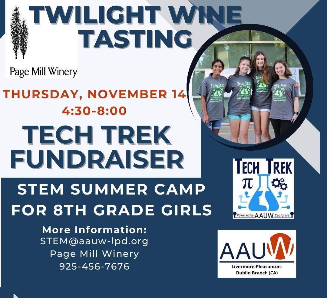 Twilight Wine Tasting for Tech Trek Fundraiser