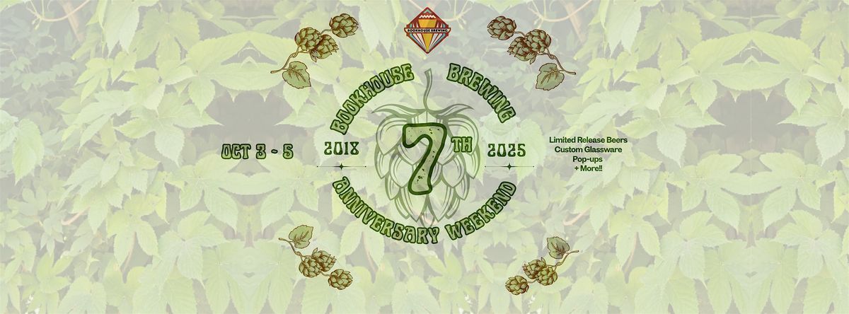 Bookhouse Brewing 7th Anniversary Weekend