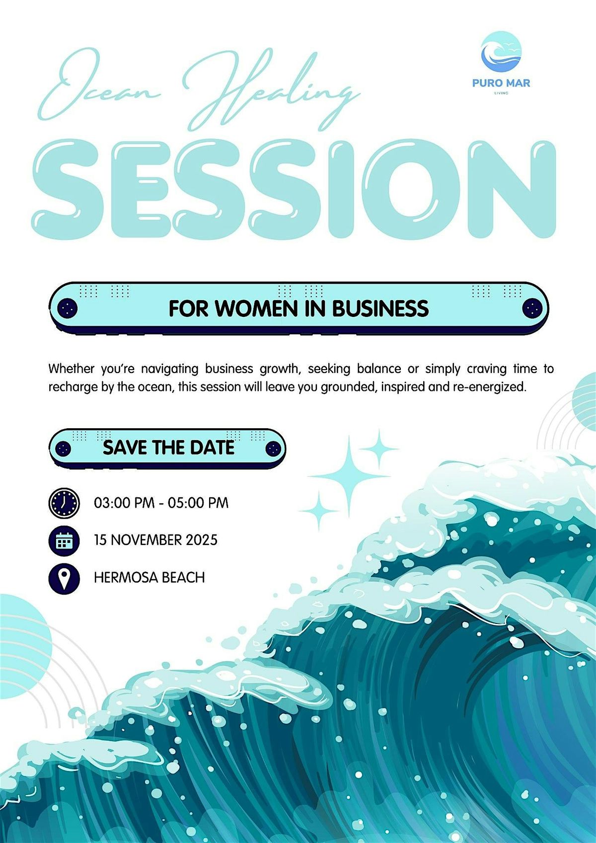 Ocean Healing Session for Women in Business