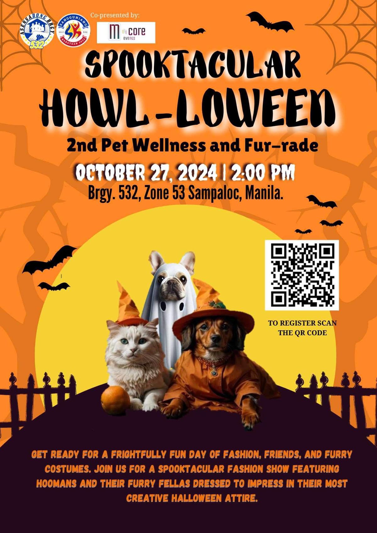 Pawsitive Steps: A Spooky Halloween Event for Pets