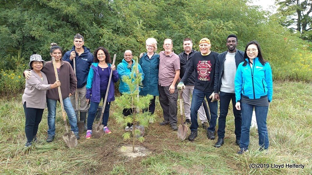 2021 Tree of Peace and Reconciliation tree planting