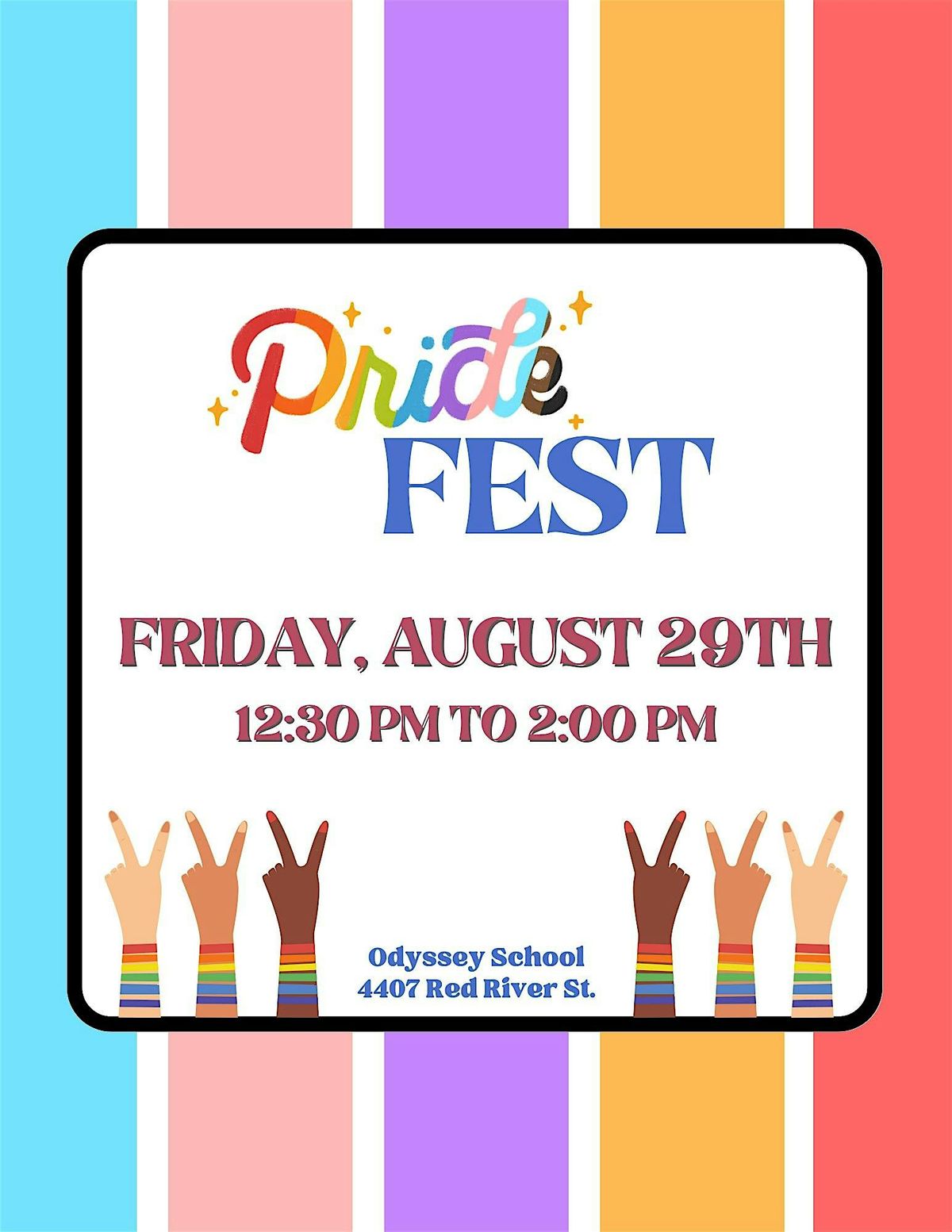 Pride Fest at Odyssey School