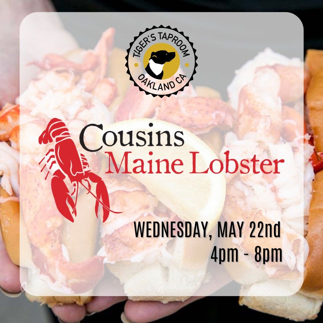Lobster Dinner with Cousins Maine Lobster Truck