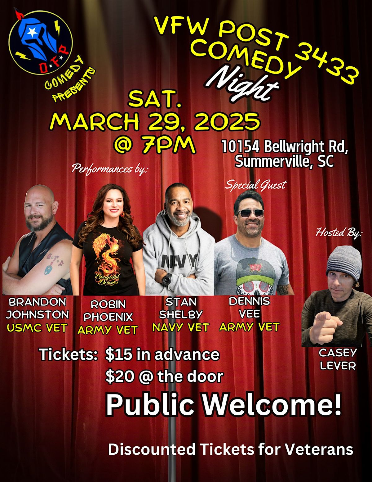 Comedy Night at VFW Post 3433