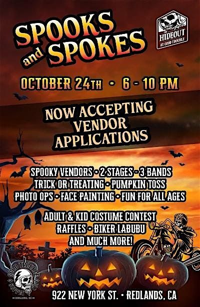 Spooks & Spokes Halloween Bike Night