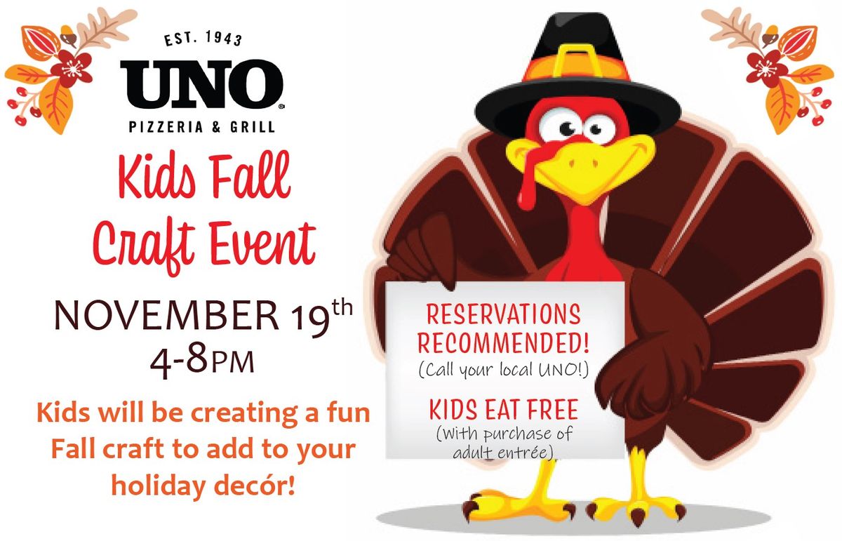 Kids Fall Craft Event 