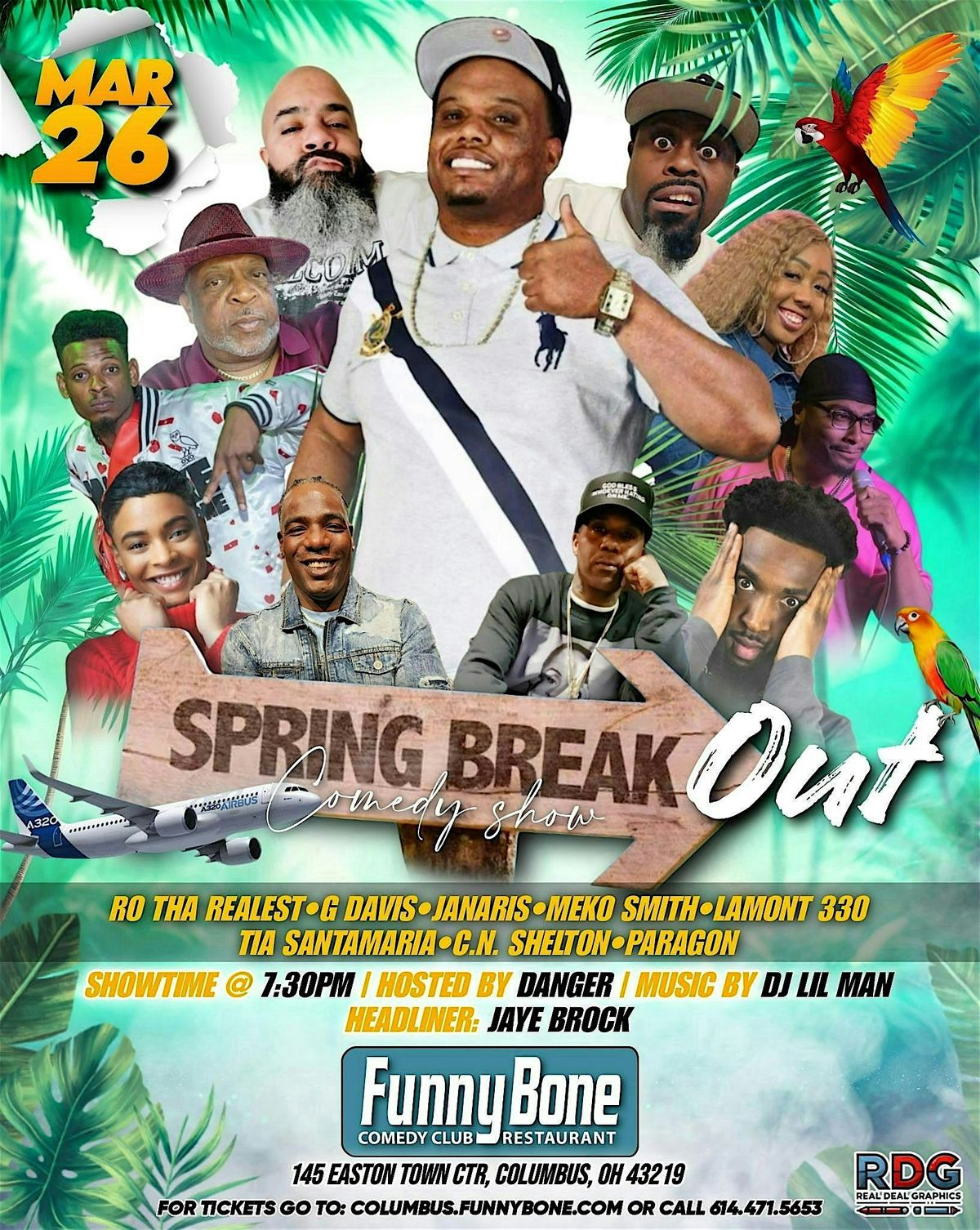 SPRING BREAKOUT COMEDY SHOW 2