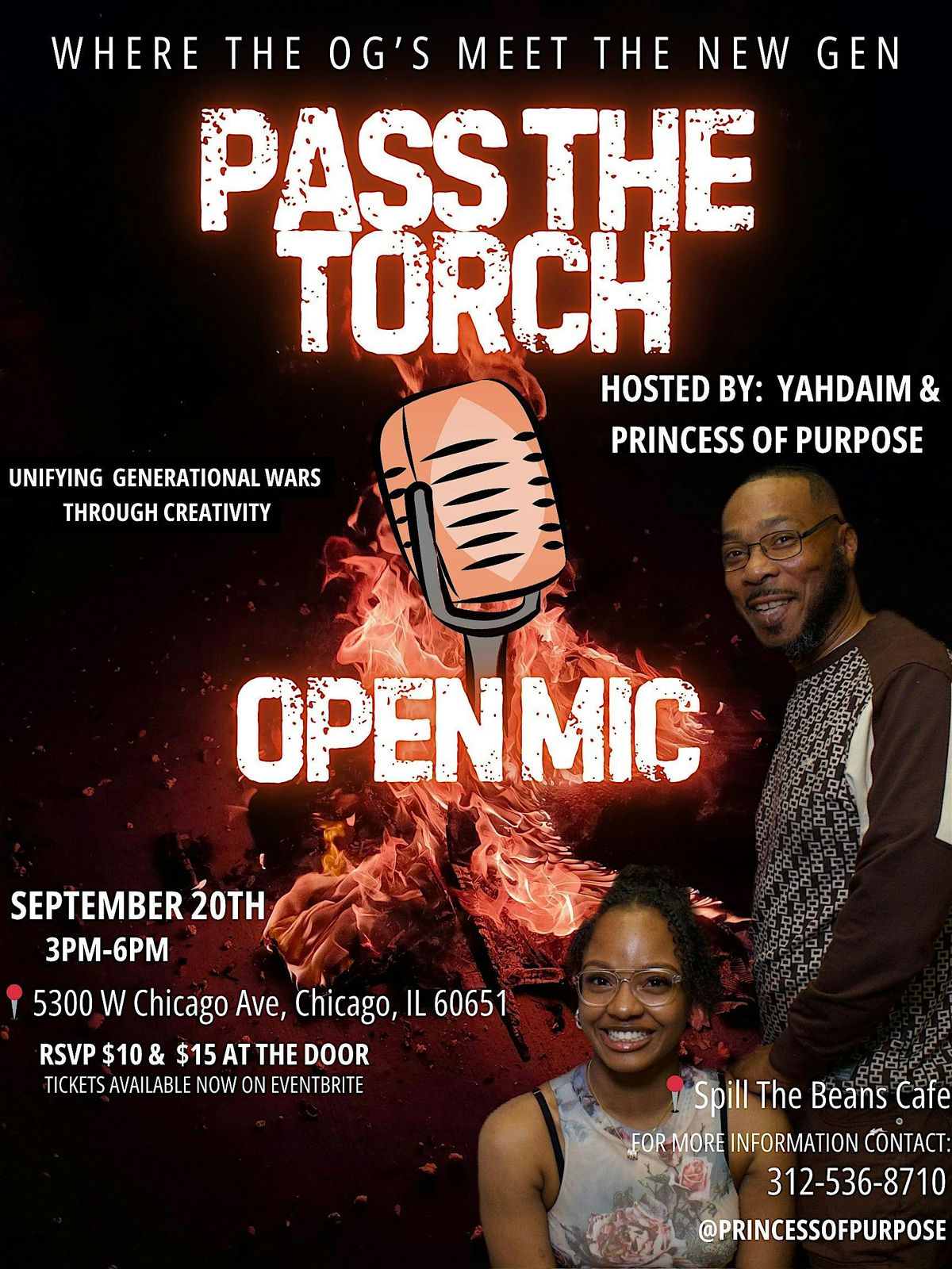 Pass The Torch Open Mic