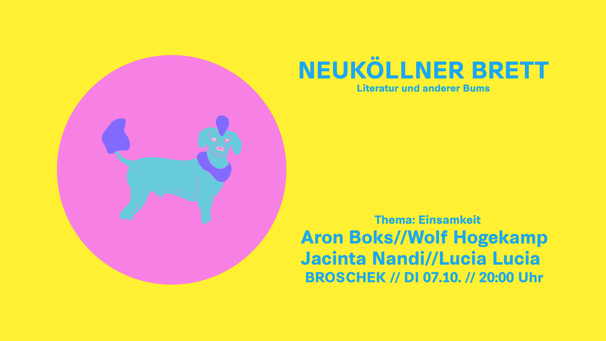 Neuk\u00f6llner Brett - Literatur und anderer Bums