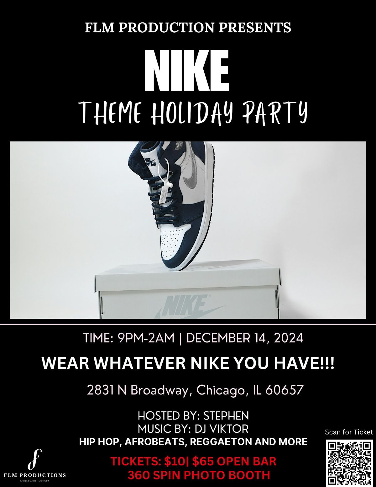 Nike Theme Holiday Party