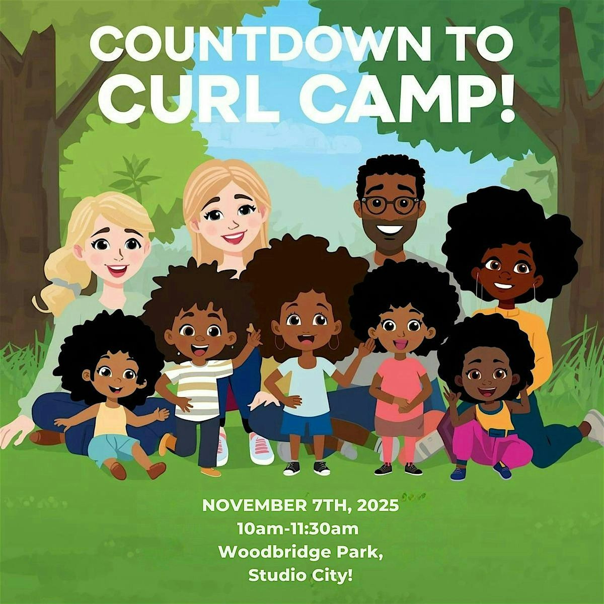 Curl Camp LA event