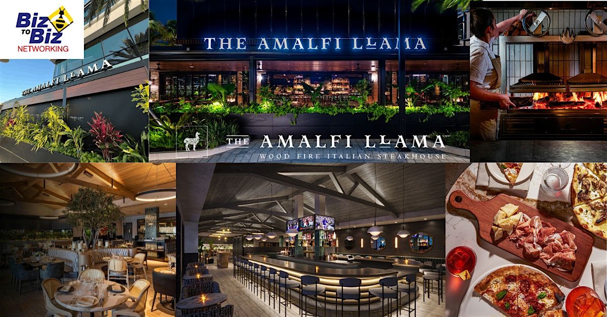 Biz To Biz Networking at The Amalfi Llama
