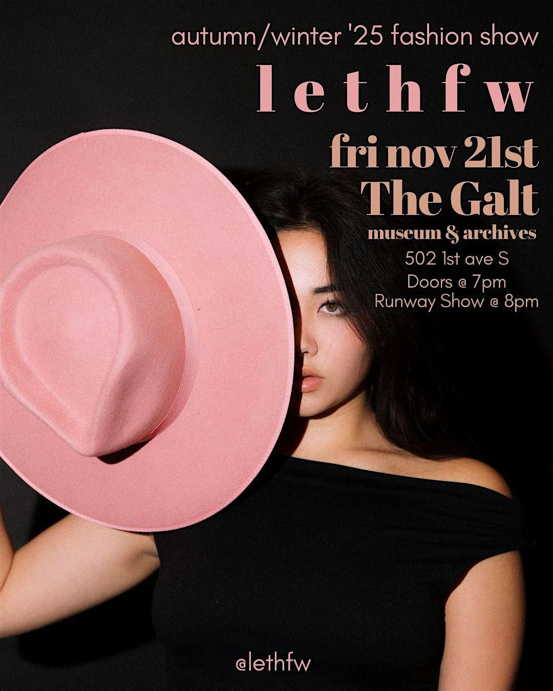 LethFW autumn\/winter '25 Fashion Show