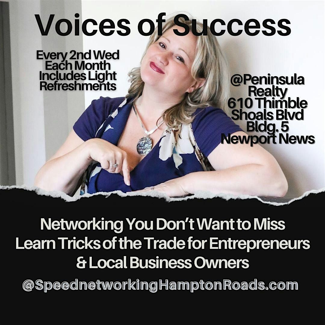 Voices of Success - Speednetworking Hampton Roads