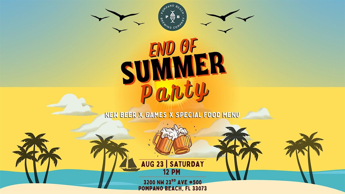 End of Summer Party at Pompano Beach Brewing Co
