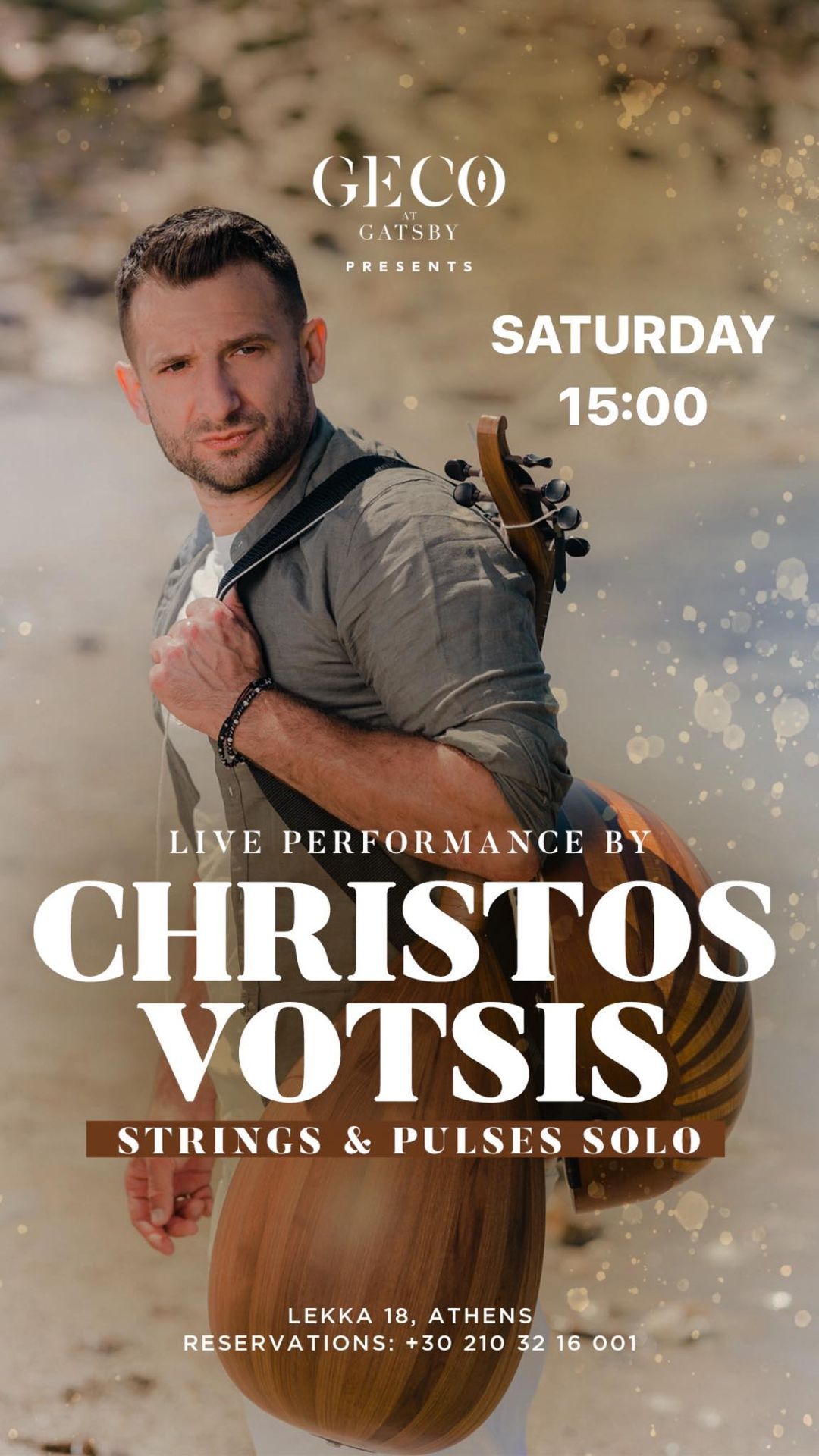 Live performance by Christos Votsis