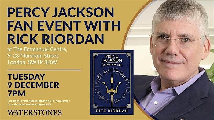 Percy Jackson Fan Event with Rick Riordan