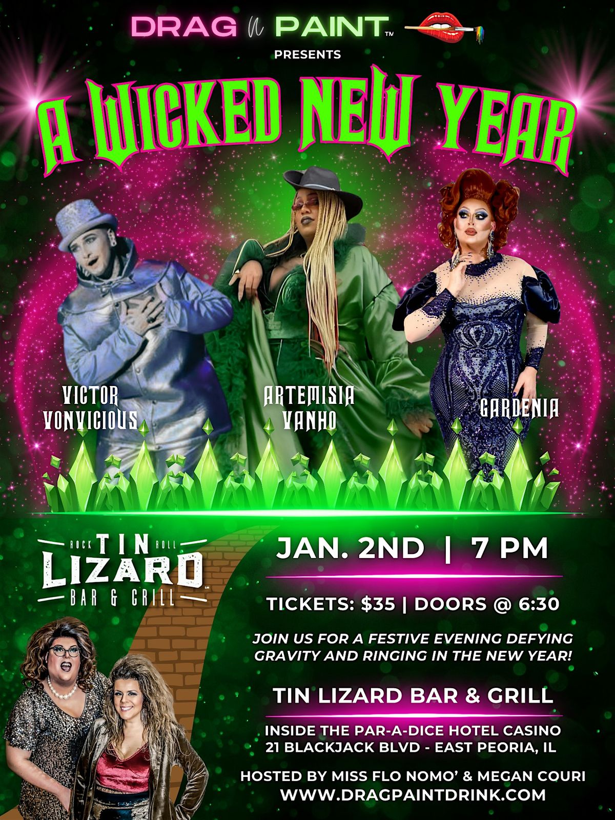 A Wicked New Year with Drag N\u2019 Paint