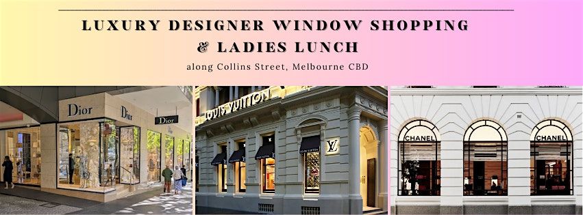 Friday Style Stroll: Designer Window Shopping & Lunch in Melbourne CBD