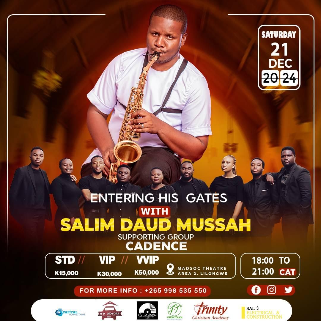 Entering his gates with Salim the Saxophonist