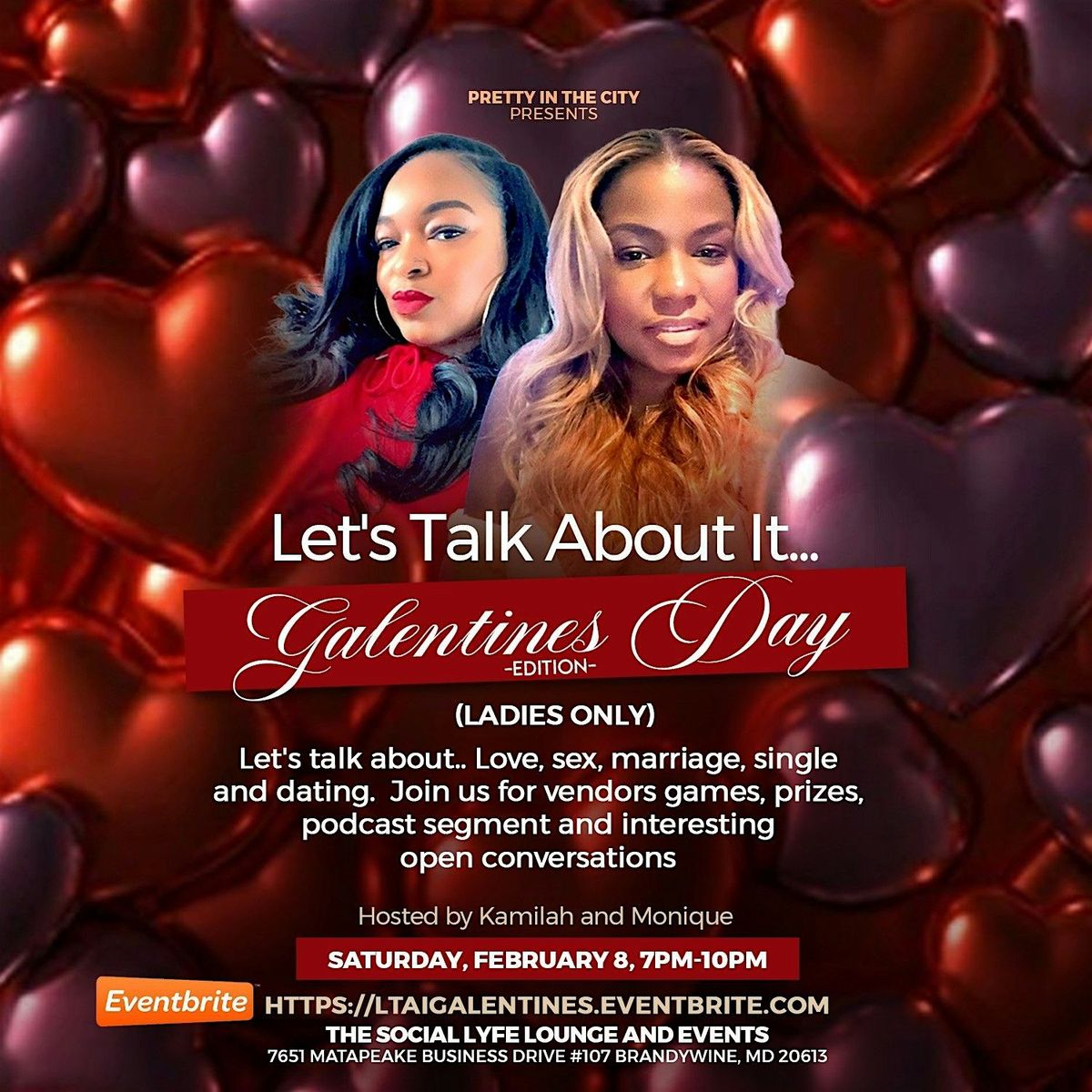 Let's talk about it...Galentines Edition (Ladies ONLY)