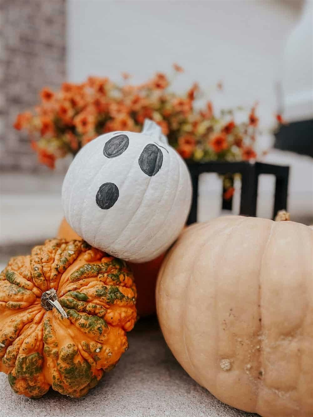 Halloween Pumpkin Painting