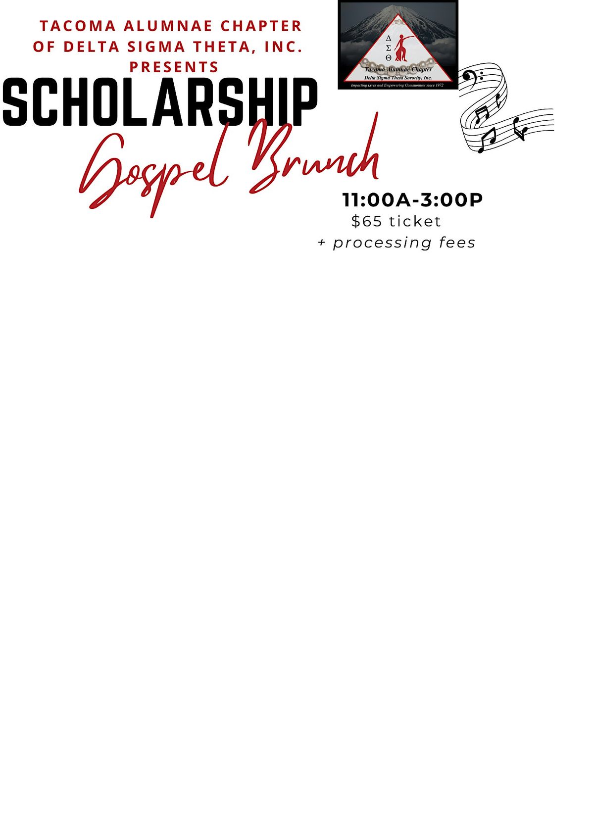 Scholarship Gospel Brunch