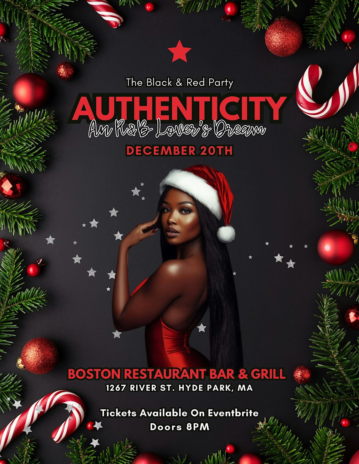 Authenticity "The Black & Red Party"