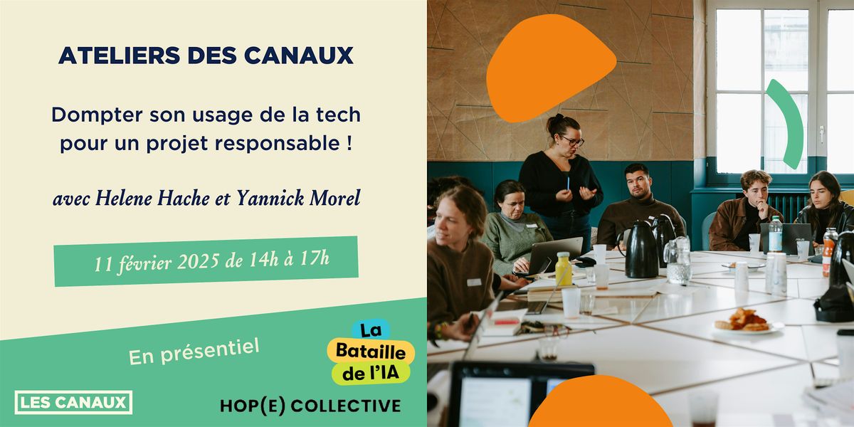 Atelier - Dompter son usage de la tech pour un projet responsable !