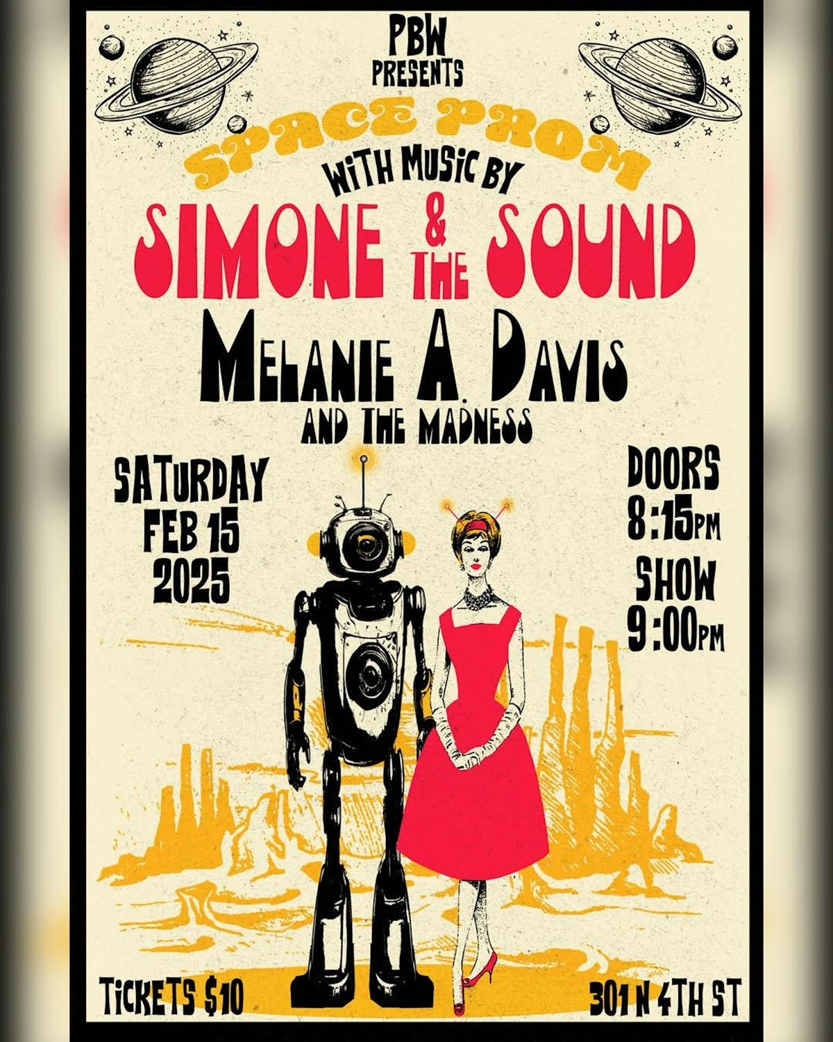 Simone & the Sound w\/ Melanie Davis and the Madness at Paducah Beer Werks