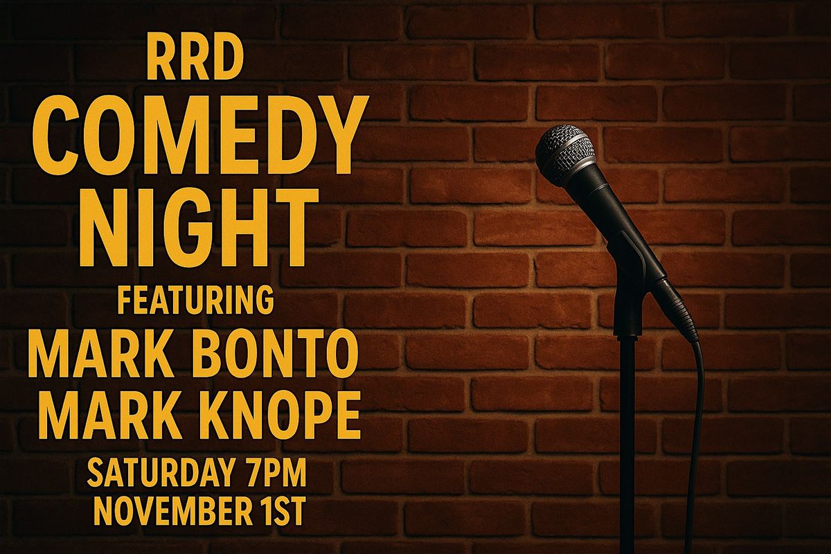RRD Comedy Night \u2013 Friday, November 1st