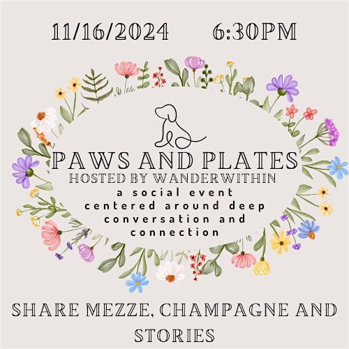 Paws and Plates-Hosted by  WanderWithin at Pure Pawsh