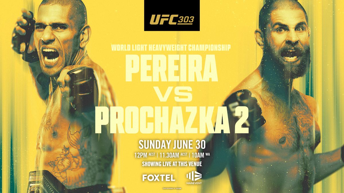 UFC 303: Alex Pereira v Jiri Prochazka at The Queensberry