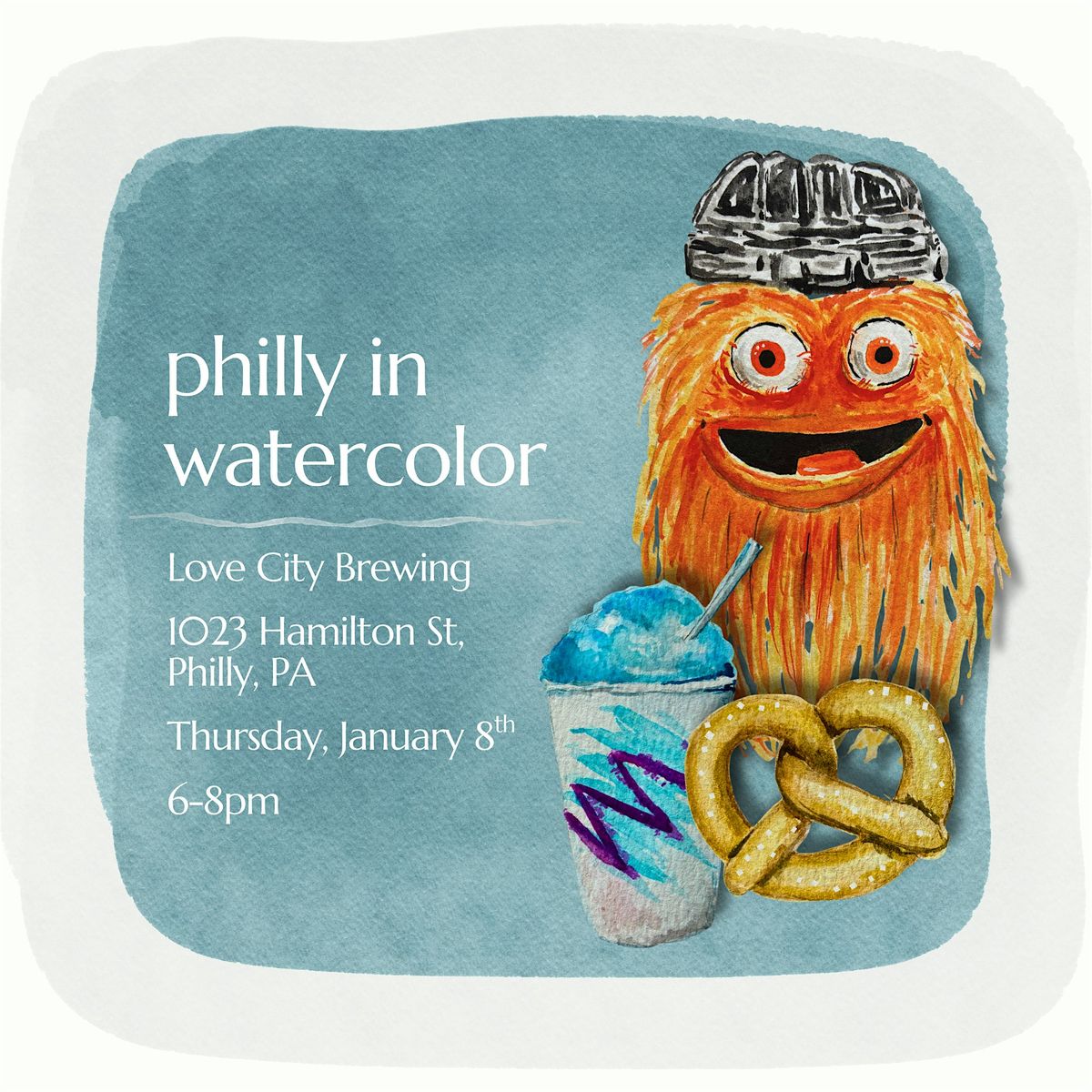 Philly in Watercolor