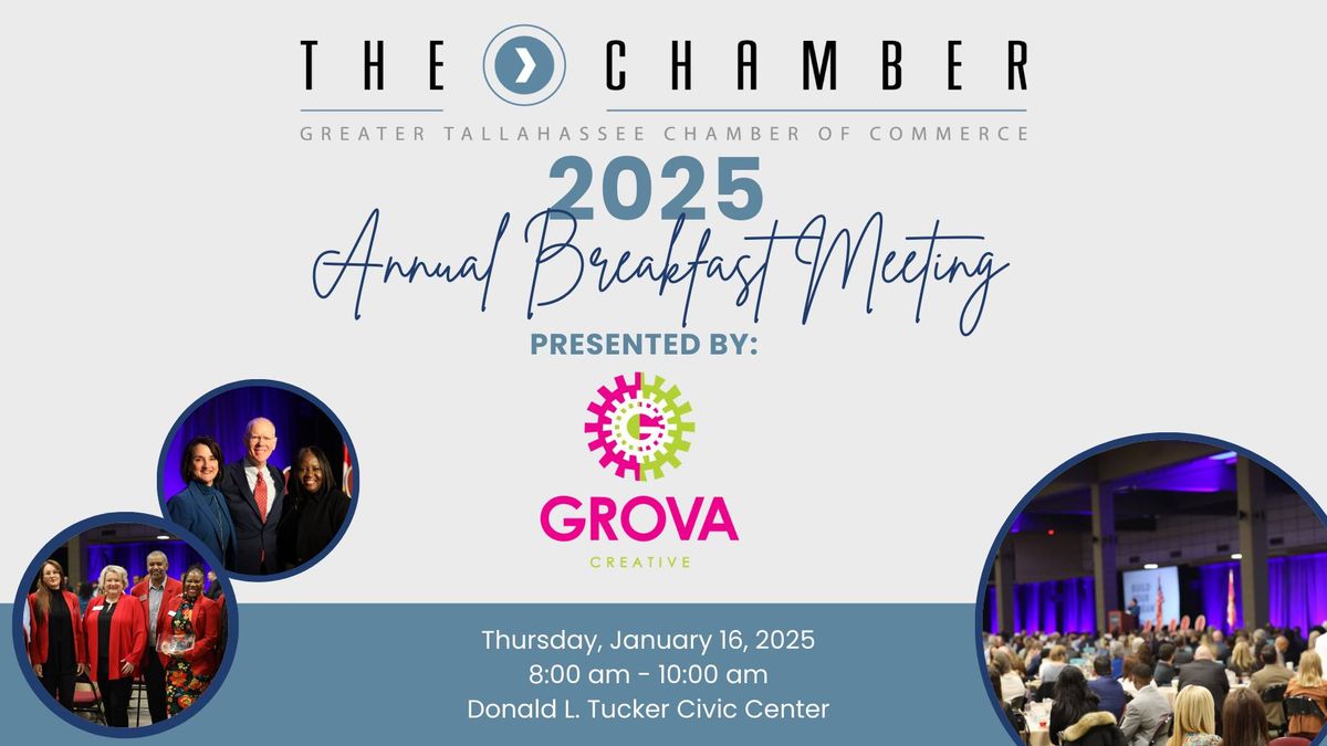 2025 Chamber Annual Breakfast Meeting