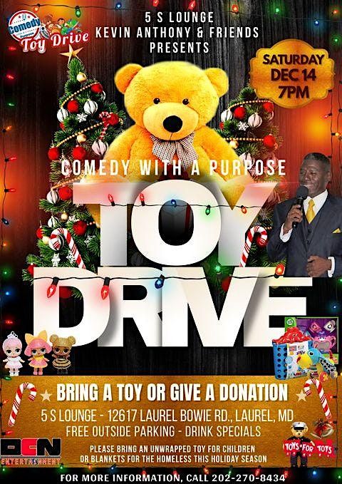 Comedy With A Purpose Toy Drive