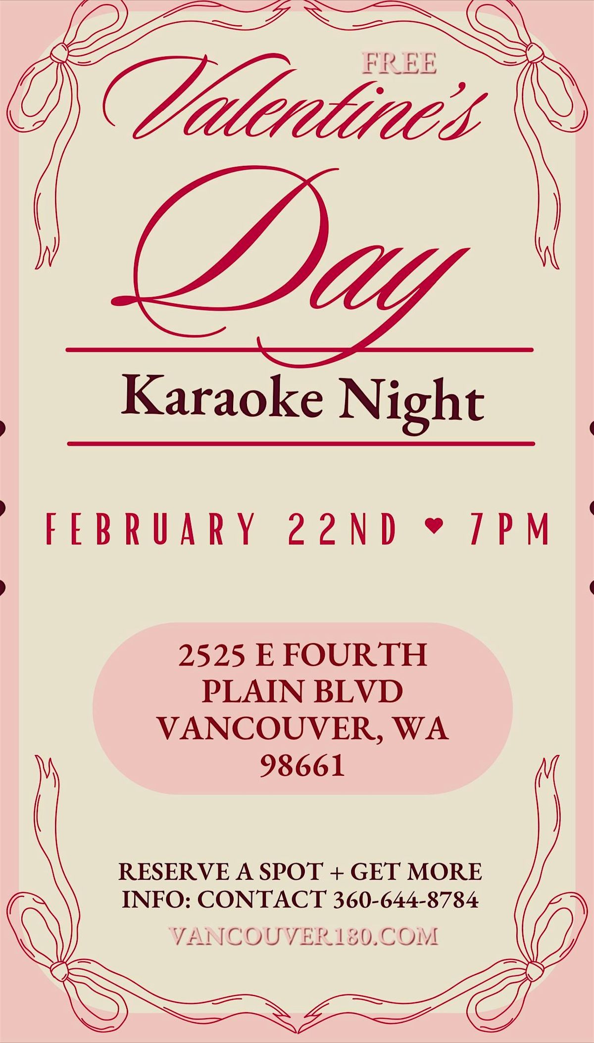 Valentines Karaoke  Night