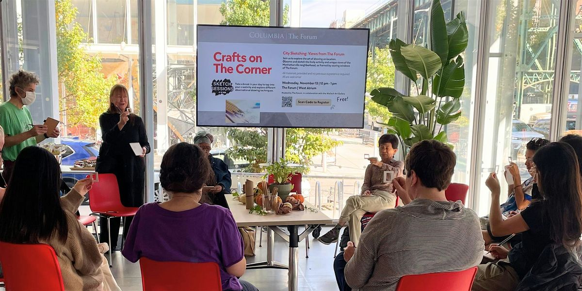 Crafts on The Corner: Sketch Sessions