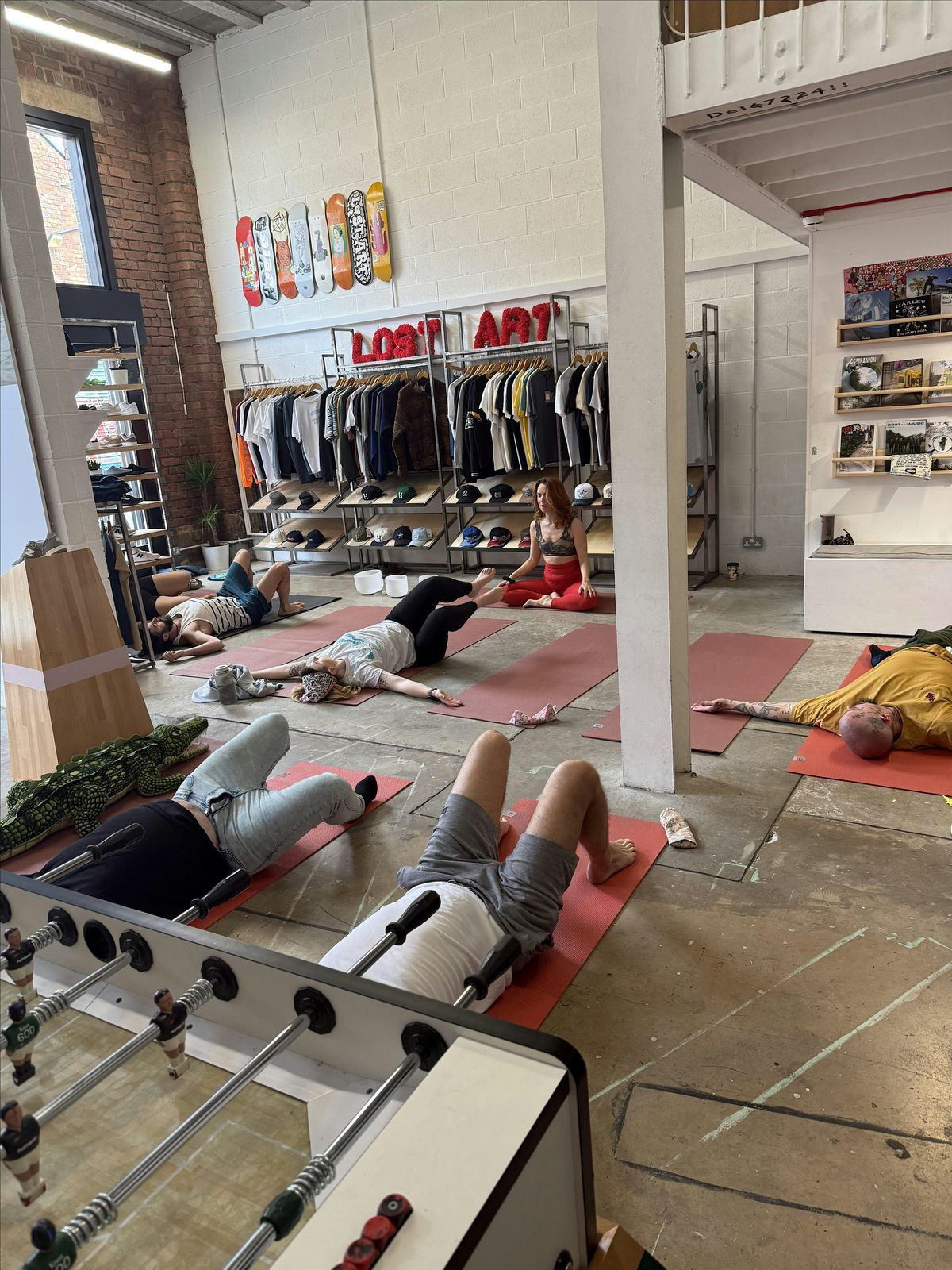 Lost art live yoga