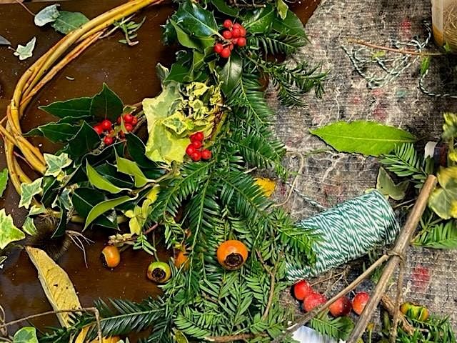 Festive Workshop: Willow Wreath Making at Tyland Barn