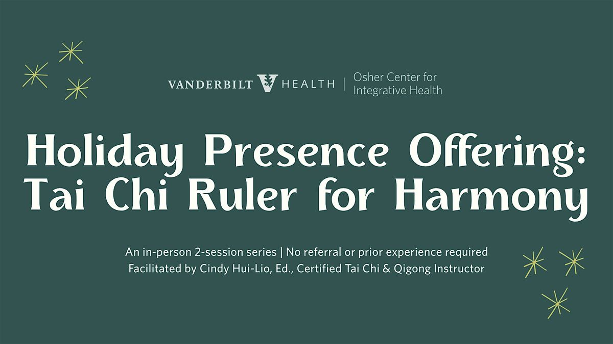 Tai Chi Ruler for Harmony