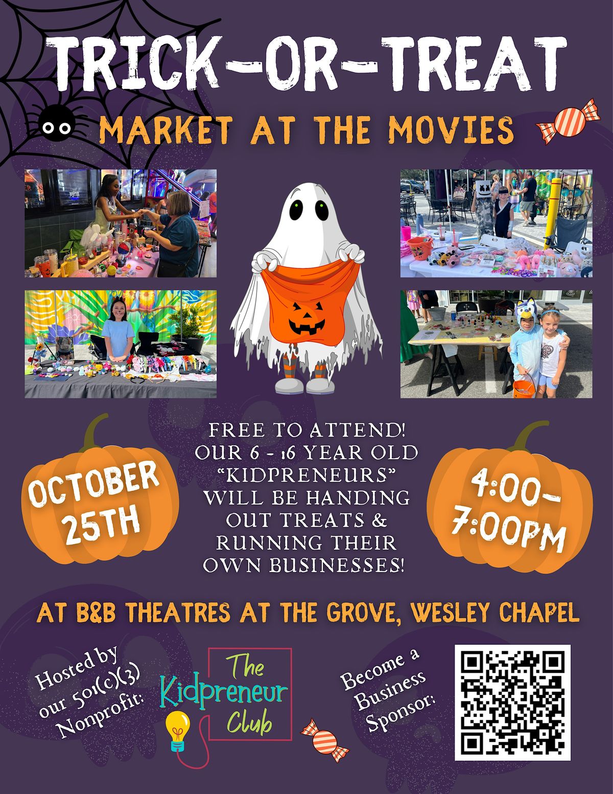TRICK-OR-TREAT Market at the Movies!