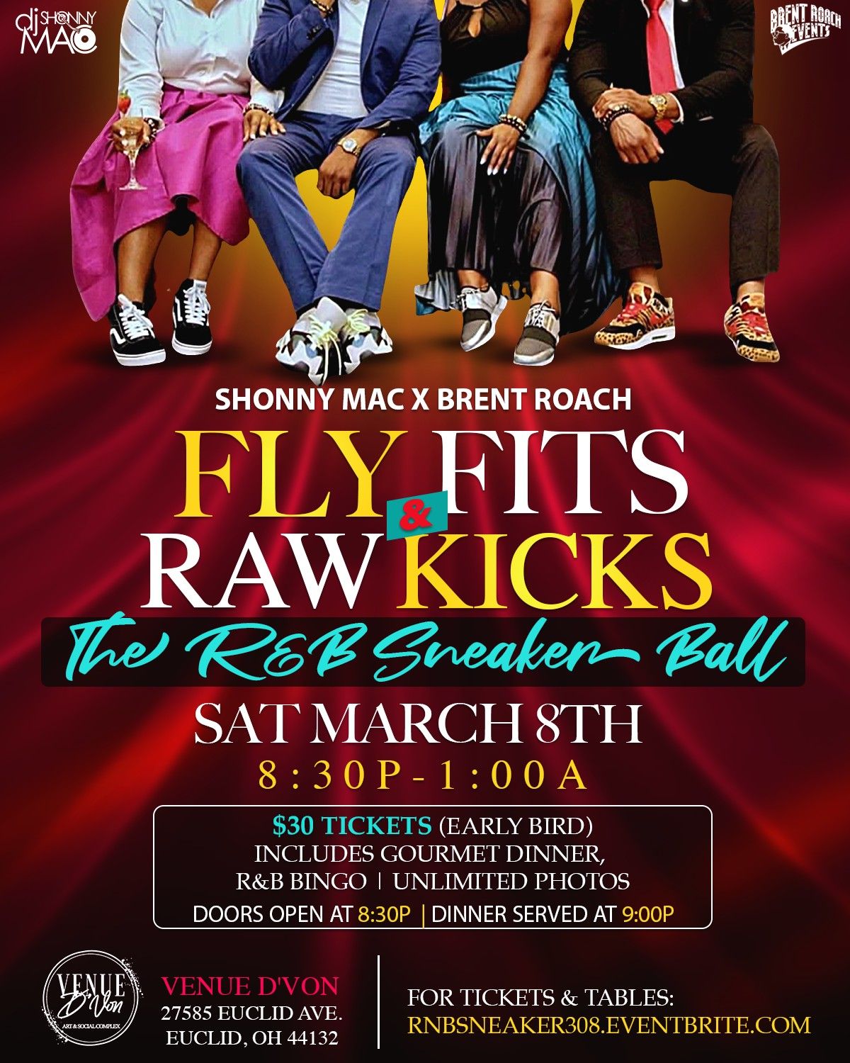 Fly Fits & Raw Kicks: R&B Sneaker Ball