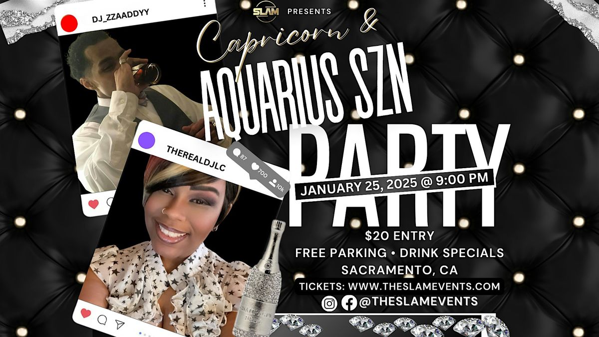 Capricorn & Aquarius SZN Party