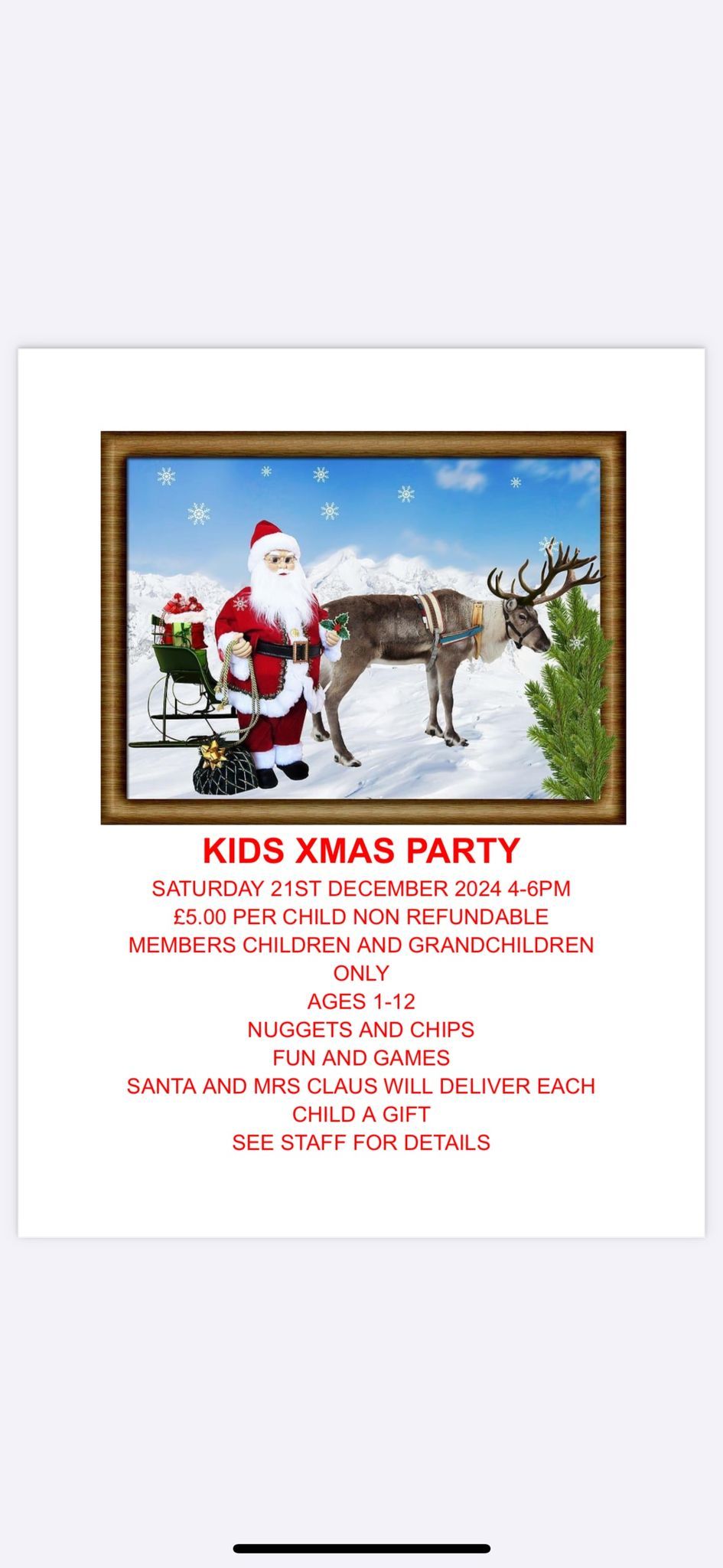 KIDS XMAS PARTY