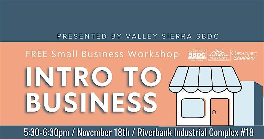 Intro to Business Workshop - Riverbank