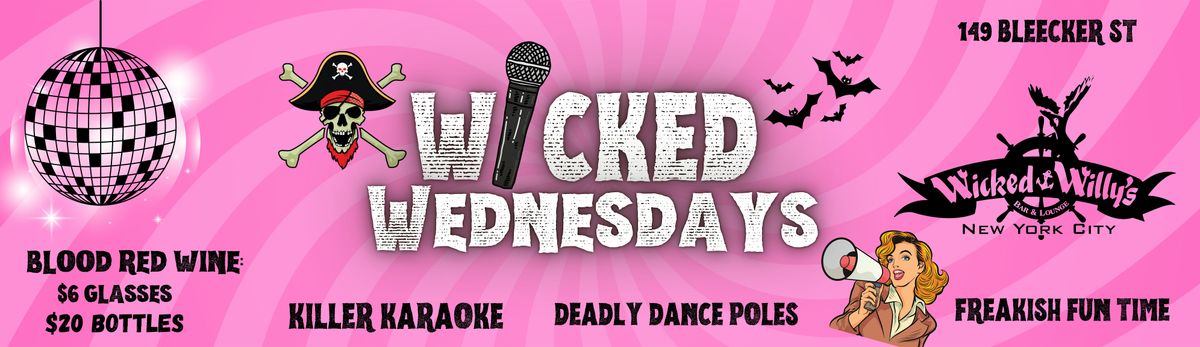 FREE Late Night Karaoke @ Wicked Willy's